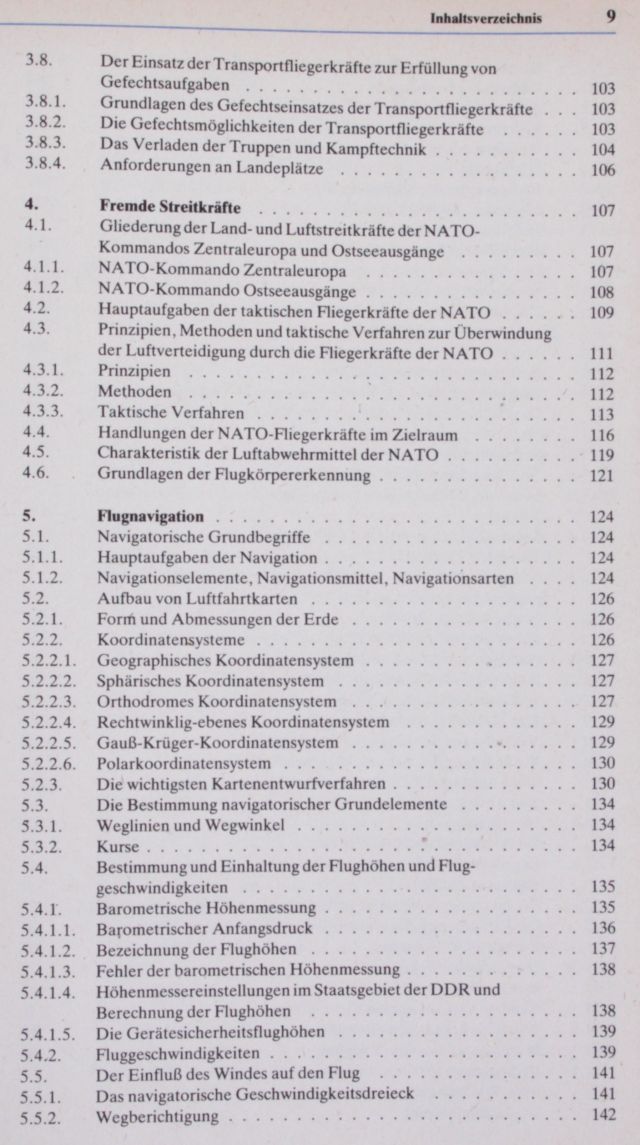 Grundwissen des Militärfliegers ISBN 3-327-00539-7