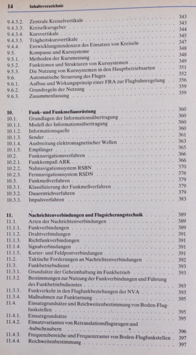 Grundwissen des Militärfliegers ISBN 3-327-00539-7