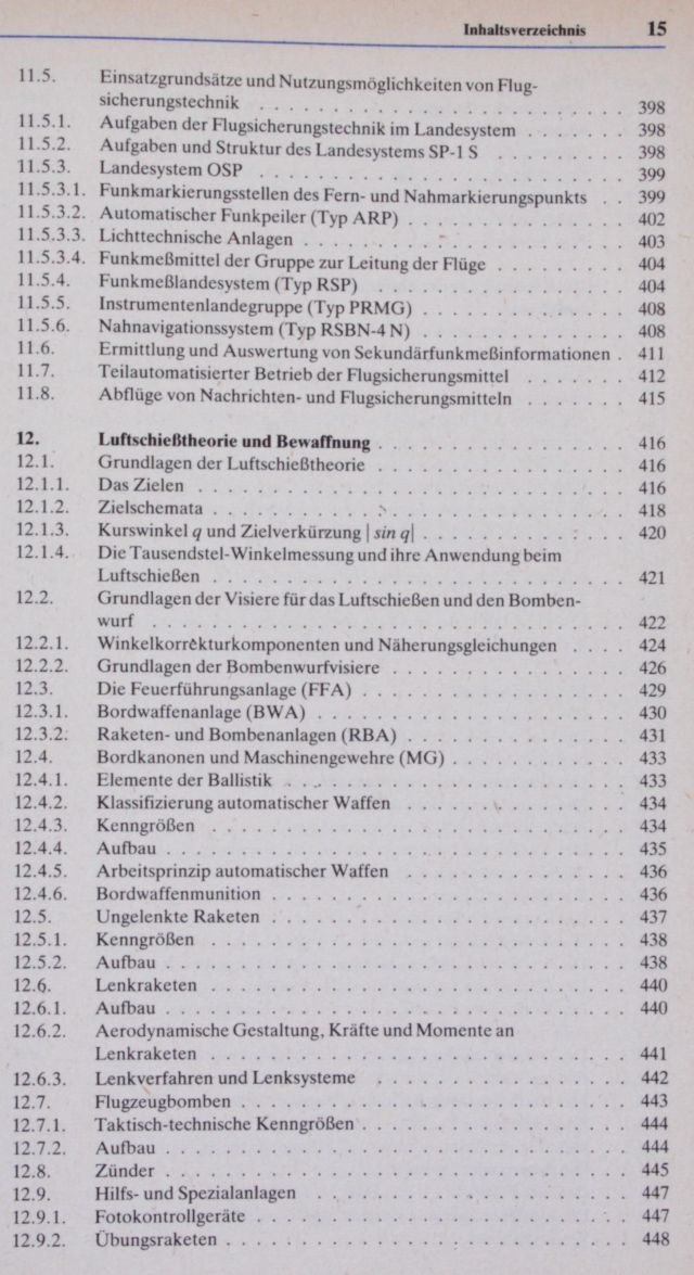 Grundwissen des Militärfliegers ISBN 3-327-00539-7