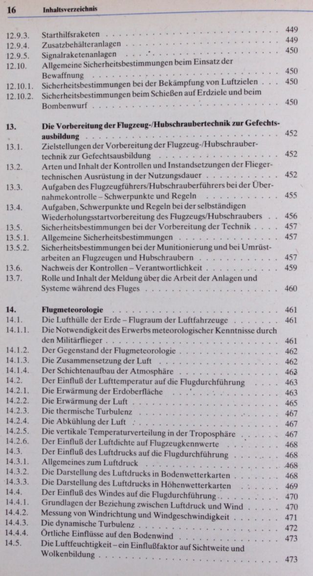 Grundwissen des Militärfliegers ISBN 3-327-00539-7