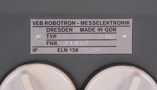 Röntgen-Gamma-Dosimeter 27040 Robotron