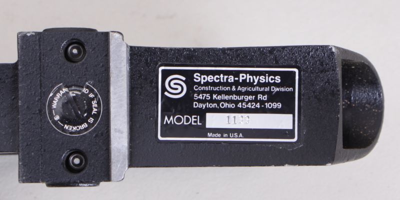 Kanalbaulaser Dialgrade 1050, Spectra Physics