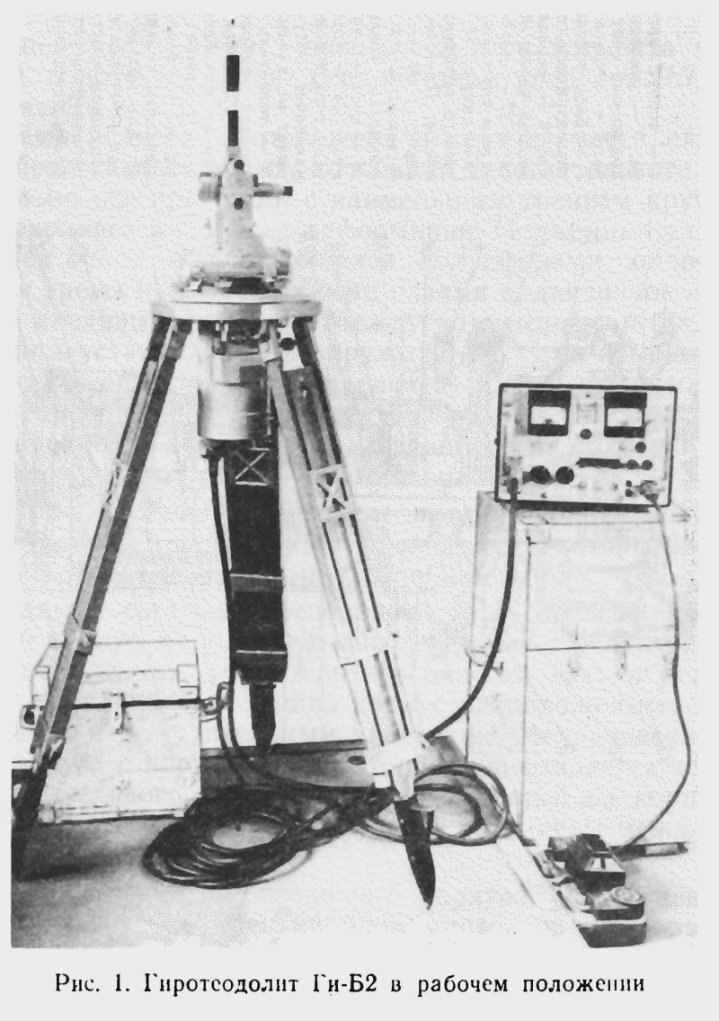 Kreiseltheodolit,Gyrotheodolit, Gyrotheodolite,Giroteodolit Gi-B2