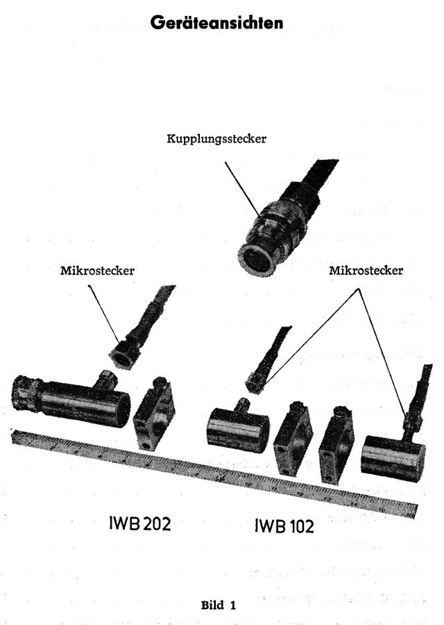 induktiver Berührungsloser Wegaufnehmer RFT, IWB 102, IWB202 