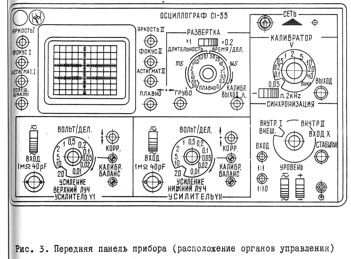 Oszilloskop C1-55