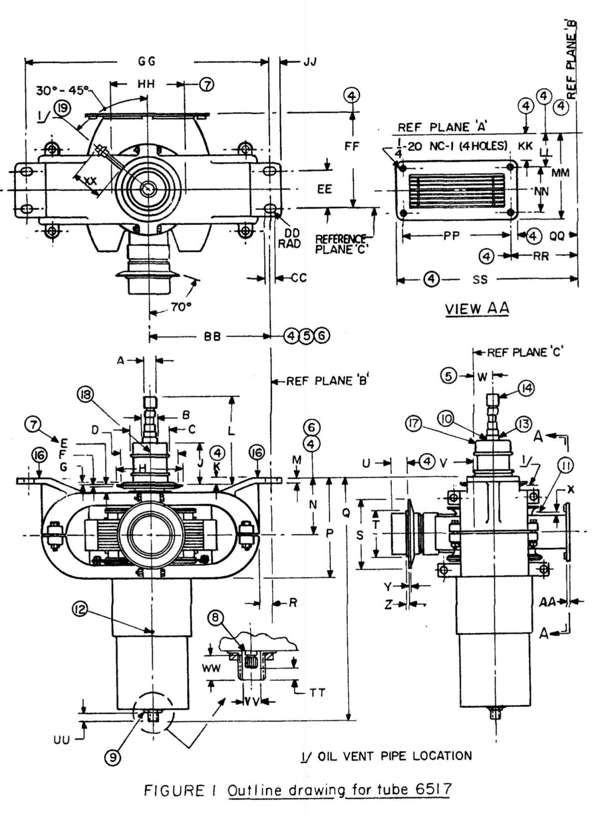 Magnetron ET 6517 alelco