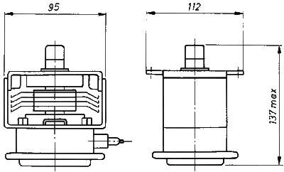 russisches Magnetron, Dauerstrichmagnetron M-140, russisch М-140