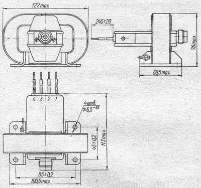 russisches Magnetron, Dauerstrichmagnetron M-305, russisch М-305