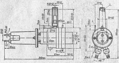 russisches Magnetron, Dauerstrichmagnetron M-32, russisch М-32