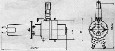 russisches Magnetron, Dauerstrichmagnetron M-532, russisch М-532