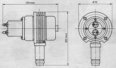 russisches Magnetron, Dauerstrichmagnetron M-95, russisch М-95