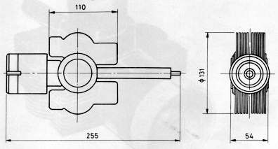 russisches Magnetron, Dauerstrichmagnetron MI-121A, russisch МИ-121А