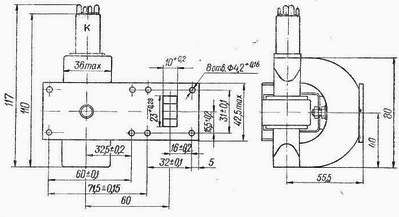 russisches Magnetron MI-158-1, russisch МИ-158-1 Schema