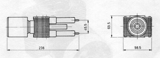 russisches Magnetron MI-22, russisch МИ-22