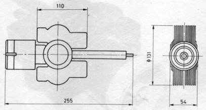 russisches Magnetron MI-29, russisch МИ-29