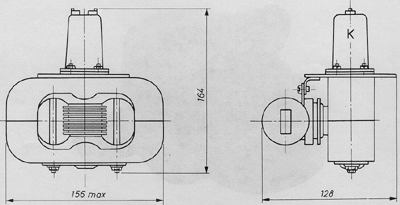 russisches Magnetron MI-521A, russisch МИ-521А