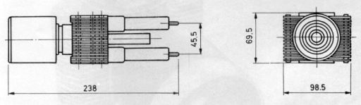 russisches Magnetron mi-90, russisch МИ-90