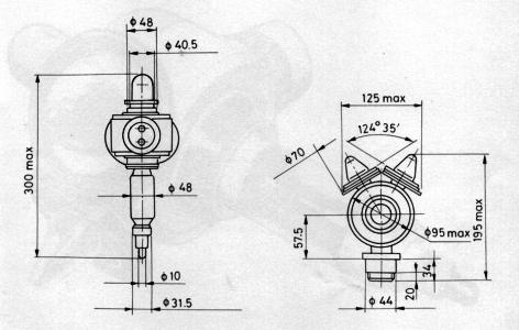 russisches Magnetron MIS-2, russisch МИС-2