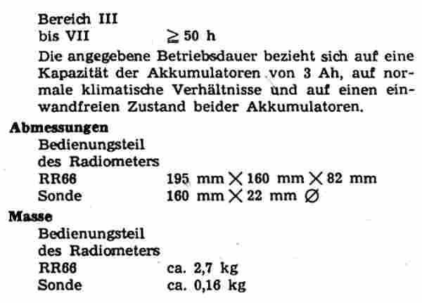 Radiometer RR 66, Geiger-Müller-Zählrohr, Kernstrahlungsmessgerät, Dosisleistungsmessgerät, Strahlenmessgerät, Verstrahlungsmessgerät