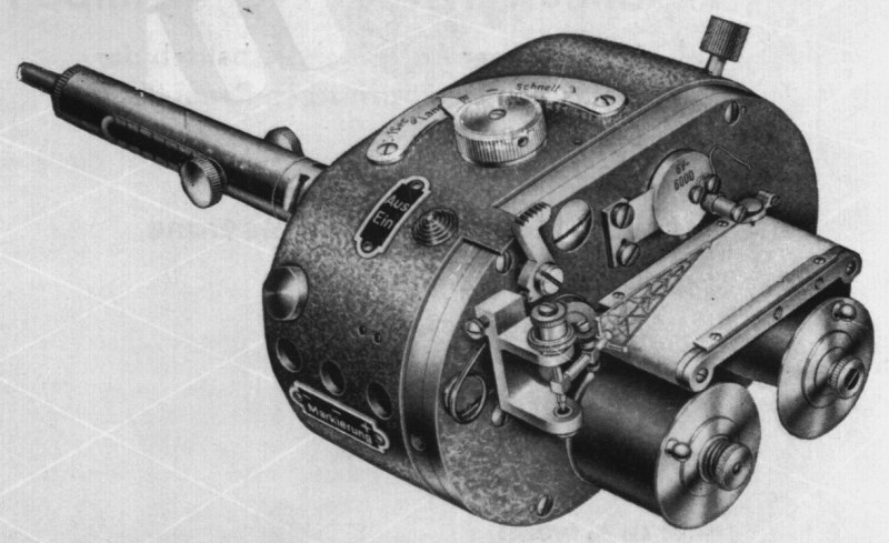 Tastograph  Metallwerker K.G. Meerane ( Sachs.) 