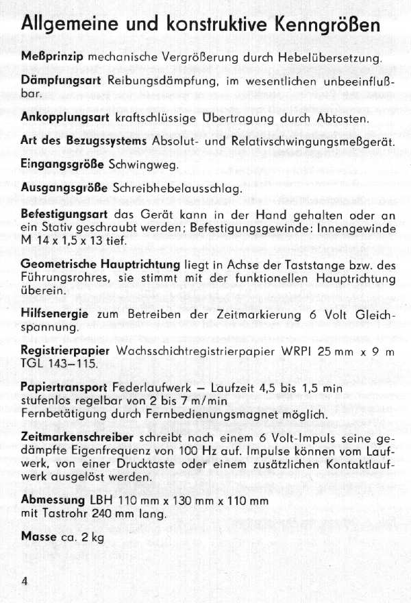 Tastograph  Metallwerker K.G. Meerane ( Sachs.) 