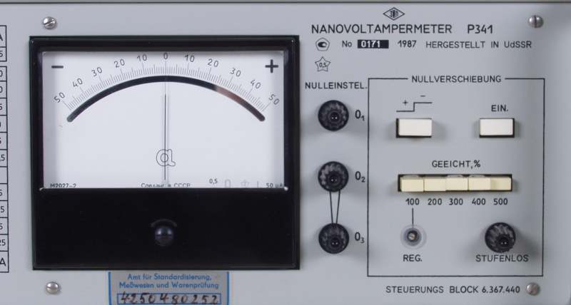 Nanovoltampermeter P341,R341,Р341,П341 