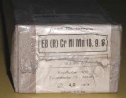 Schweißelektroden EB(R) CrNiMn 19.9.6 für Edelstahl 