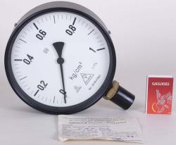 Feinmess- Druckmanometer Messbereich 1kg/cm² 