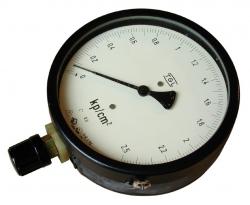 Feinmess- Druckmanometer Messbereich 2,5kp/cm² (2,452bar) 