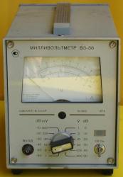 Millivoltmeter  W3-38, (В3-38) 