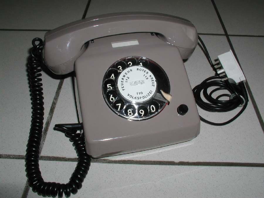 Telefon braun, Alpha 