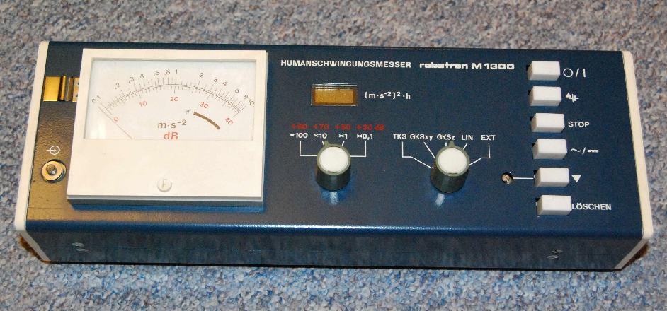 Humanschwingungsmesser Robotron M1300