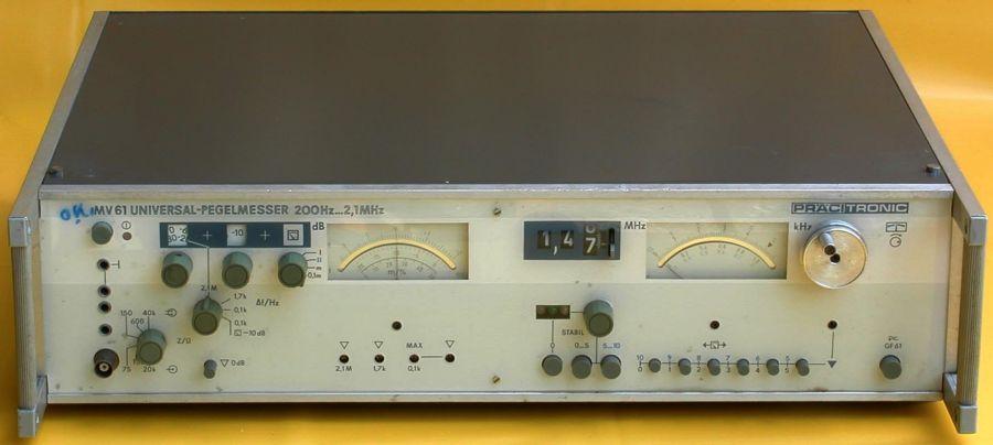 MV61 Voltmeter Messplatz 61