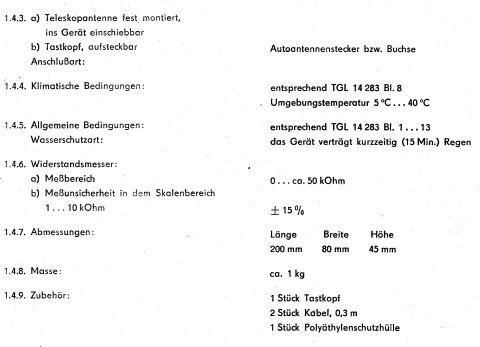 Funkstörungsindikator FSI 517