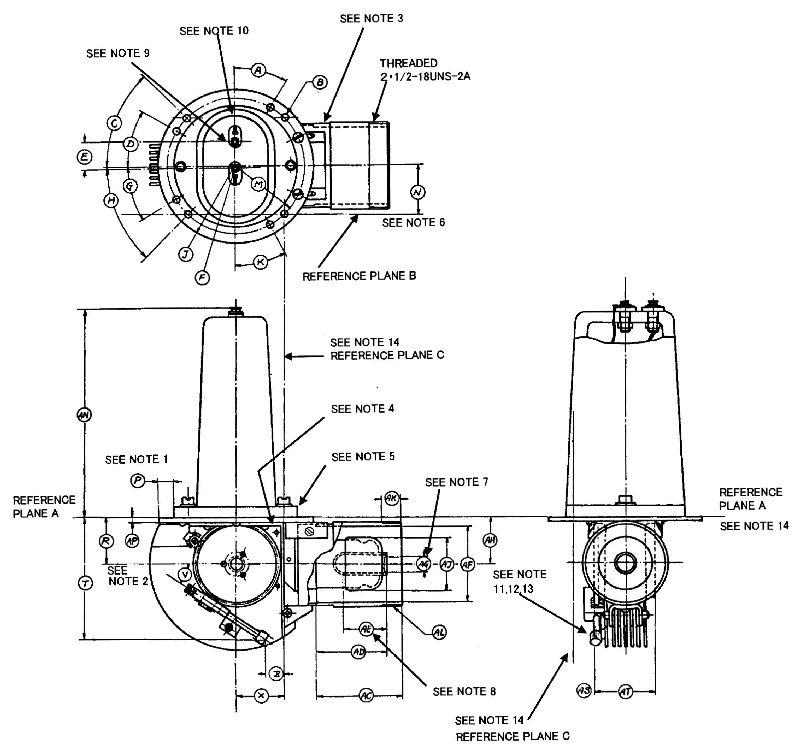 5586 Amperex Magnetron, S-Band, 2,7-2,9GHz