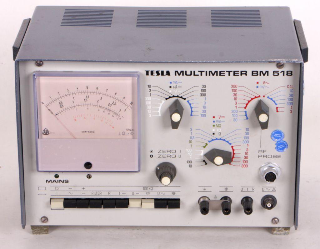 Multimeter BM 518, Tesla