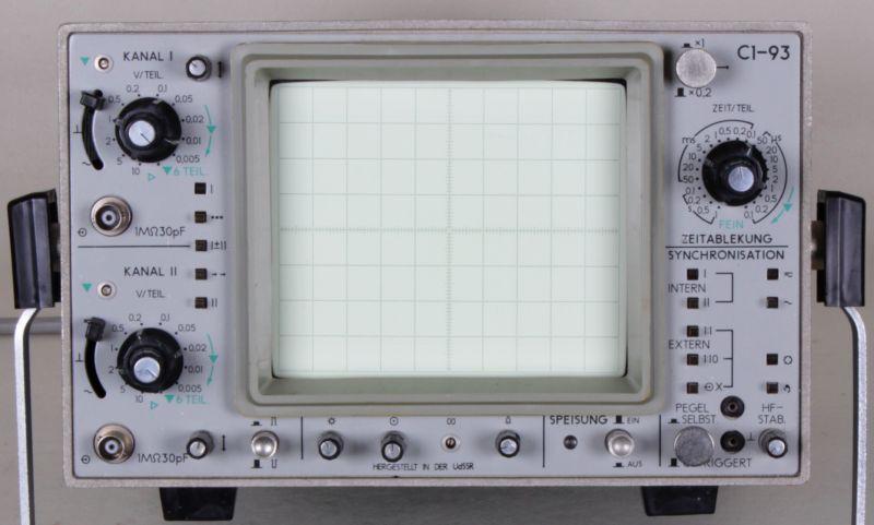 Oszillograph S1-93, (Осциллограф С1-93)