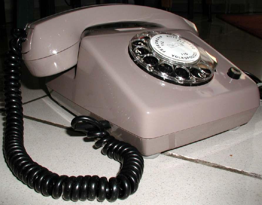 Telefon braun, Alpha 