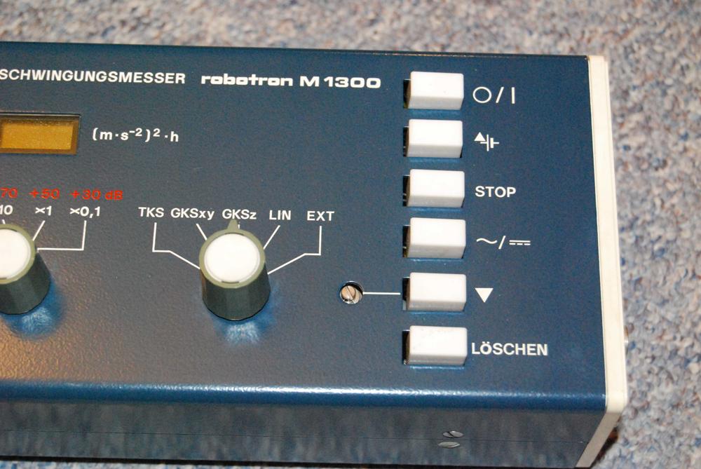 Humanschwingungsmesser Robotron M1300