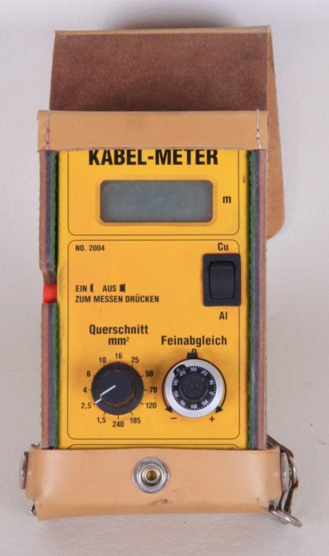 Kabel-Meter, Kabelmeter, Kabellängen-Messgerät BEHA