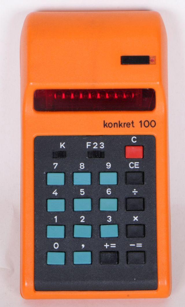 RFT Taschenrechner Konkret 100