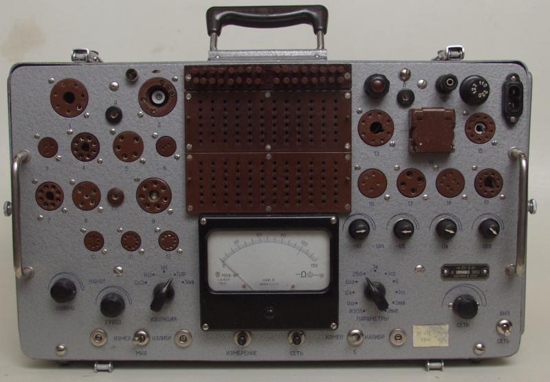 Roehrenpruefgeraet L1-3, russisch Л1-3