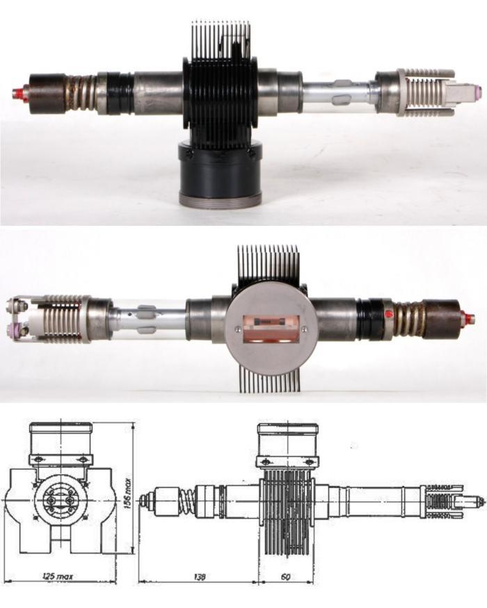 russisches Magnetron MI-353, russisch МИ-353