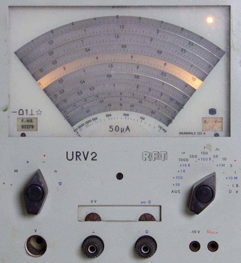 HF-Röhrenvoltmeter URV2