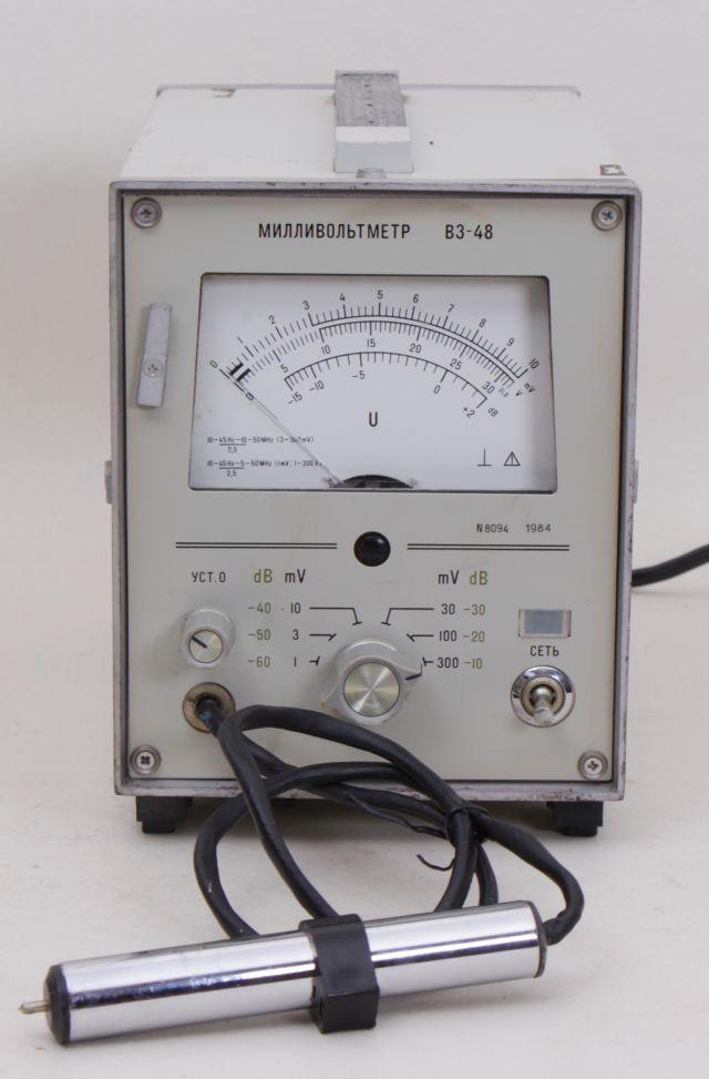 Millivoltmeter V3-48, V3-48A 