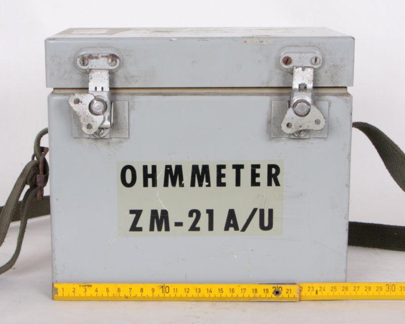 ZM-21AU  Ohmmeter, Kurbelinduktor