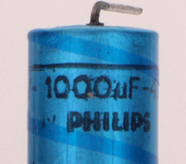 Kondensator Elko 1000myF, 40V, Philips