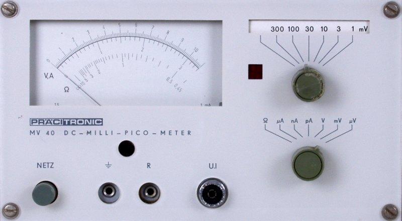 DC-Milli-Pico-Meter MV40