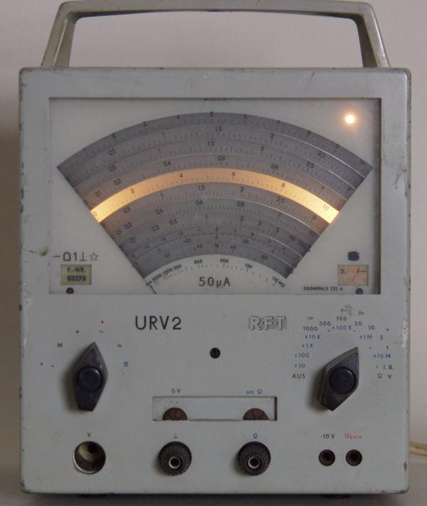 HF-Röhrenvoltmeter URV2