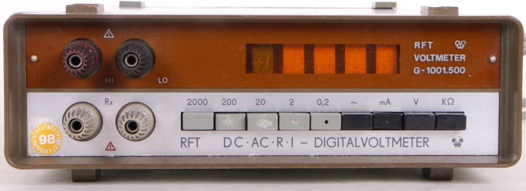 AC-DC-R Digitalvoltmeter G-1001.500
